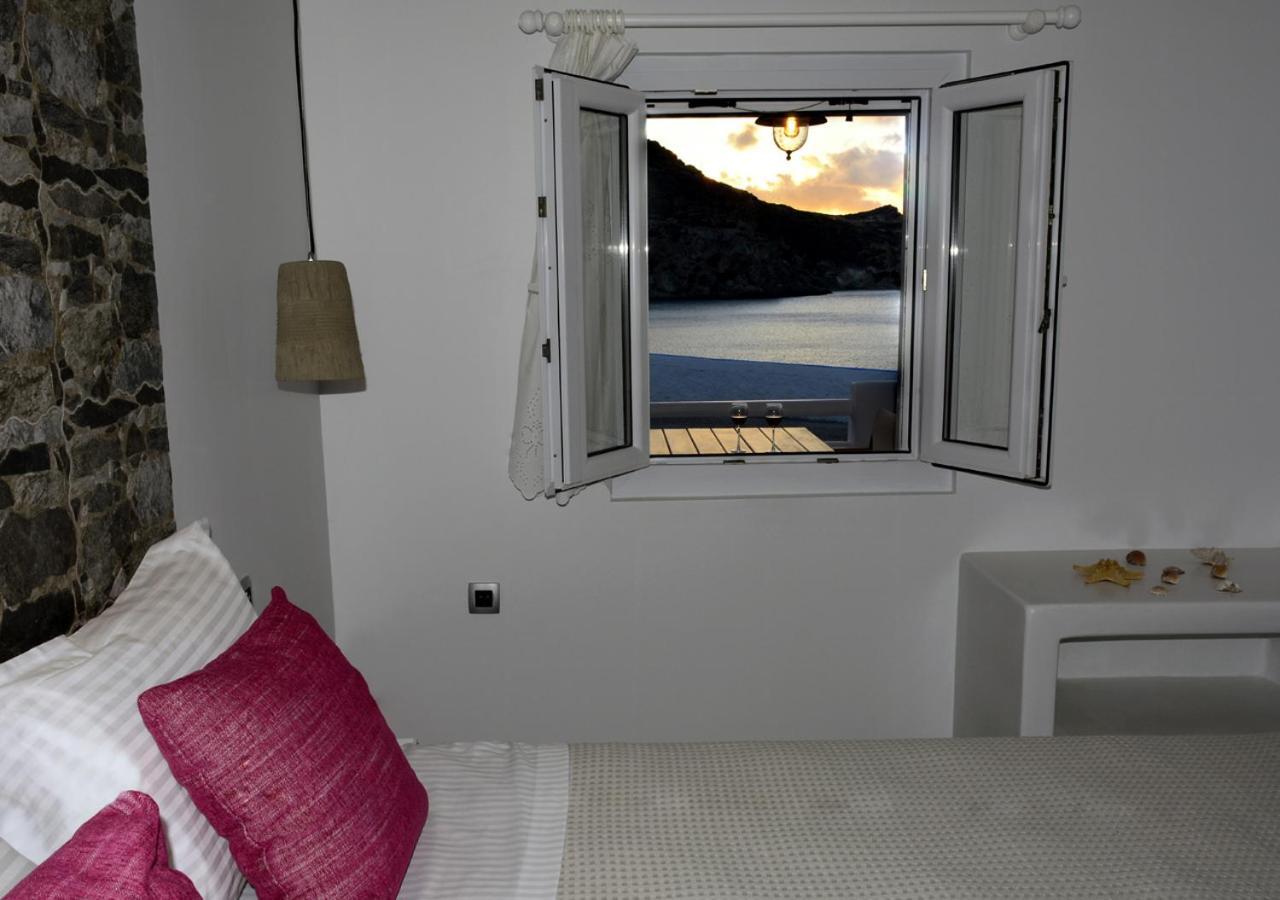 Seashell Mandrakia Sea View Villa Eksteriør bilde